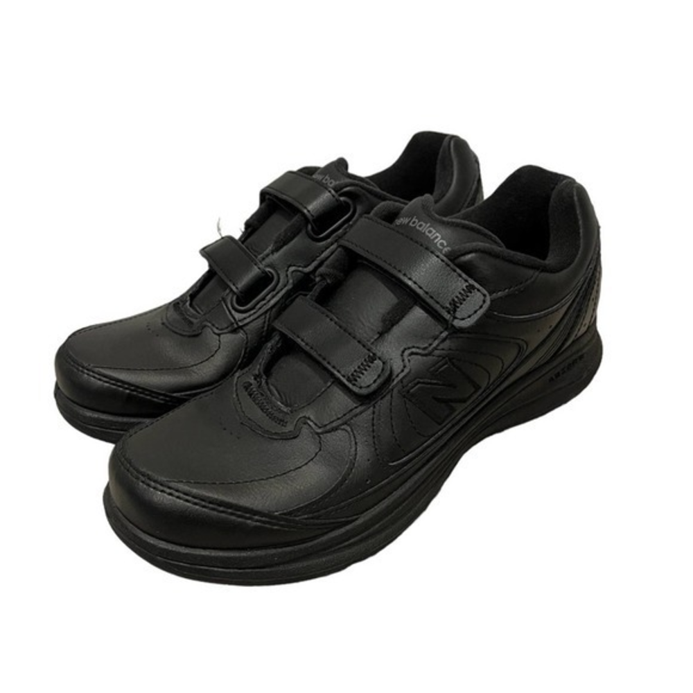 Womens new balance 577 V1 Hook And Loop Walking Shoe black size 7B